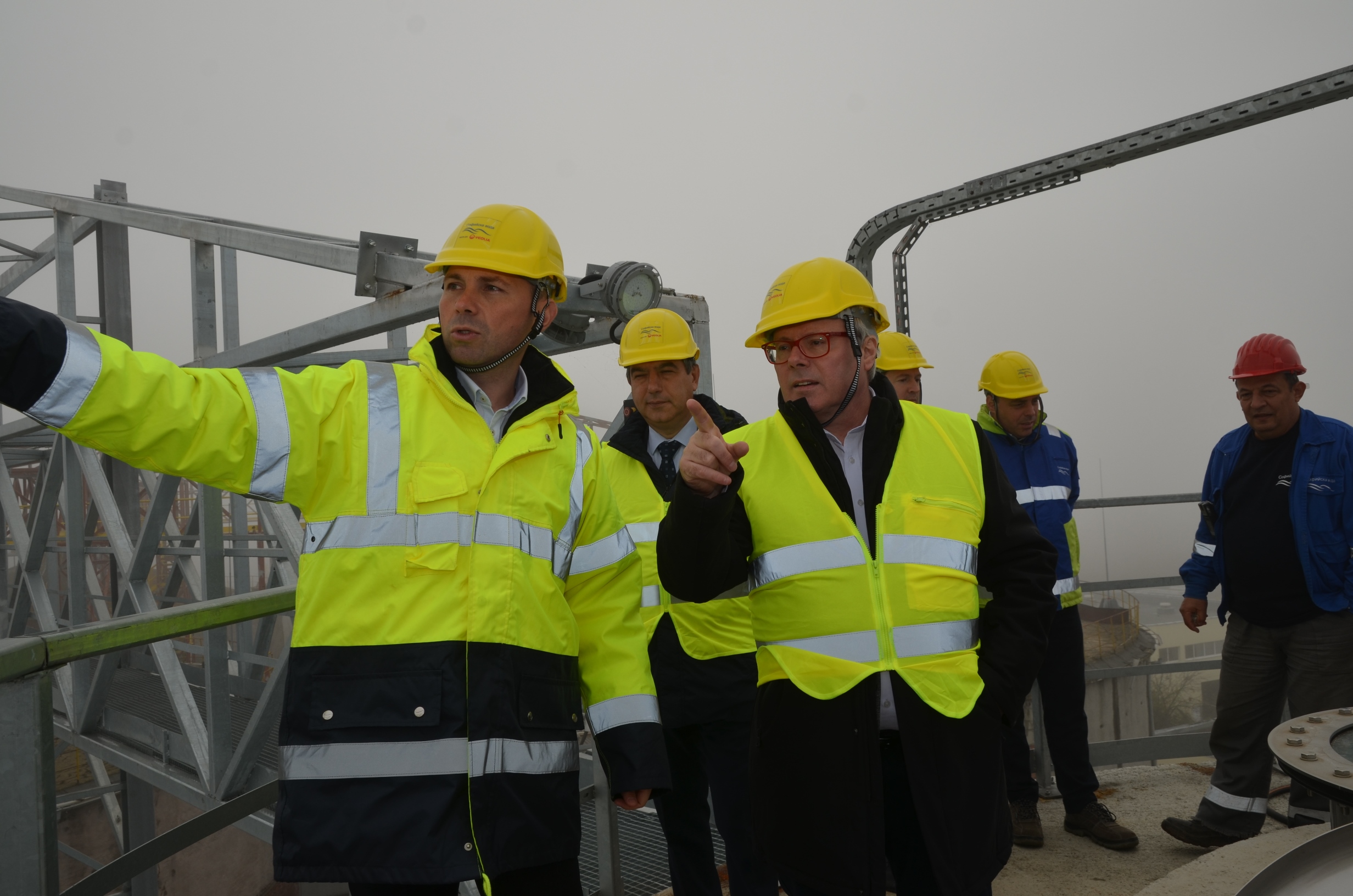 Accredited French Ambassador visits the Kubratovo Wastewater Treatment Plant operated by Sofiyska Voda